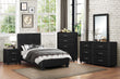 Lorenzi Black Upholstered Platform Youth Bedroom Set - SET | 2220-5 | 2220-6 | 2220-4 | 2220-9 | 2220F-1 | 2220F-3 - Bien Home Furniture & Electronics