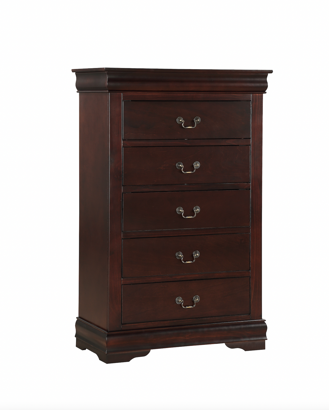 Louis Philip Cherry Chest - B3850-4 - Bien Home Furniture &amp; Electronics