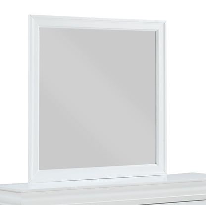 Louis Philip White Bedroom Mirror (Mirror Only) - B3650-11 - Bien Home Furniture &amp; Electronics