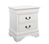 Louis Philippe 2-Drawer Nightstand White - 204692 - Bien Home Furniture & Electronics
