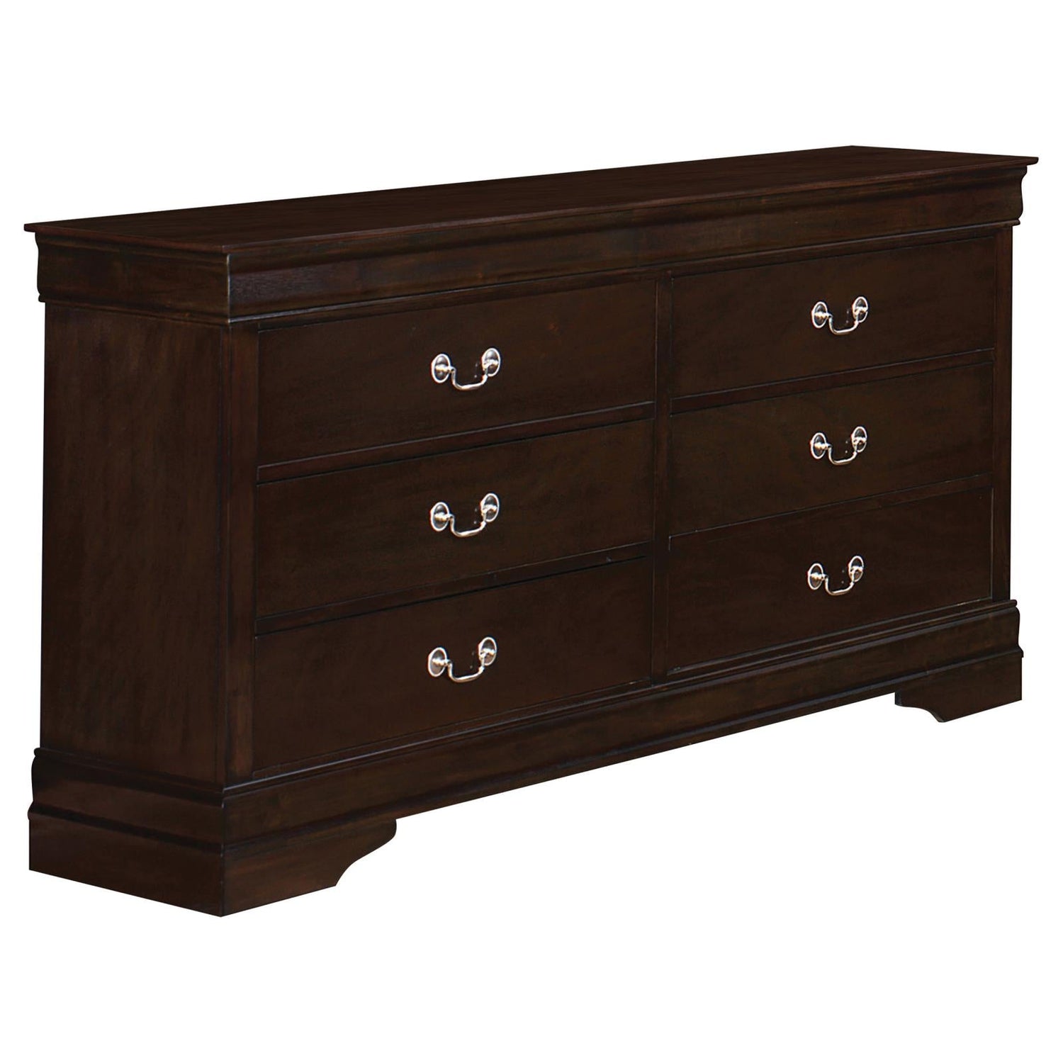 Louis Philippe Panel Bedroom Set with High Headboard - 202411T-S5 - Bien Home Furniture &amp; Electronics