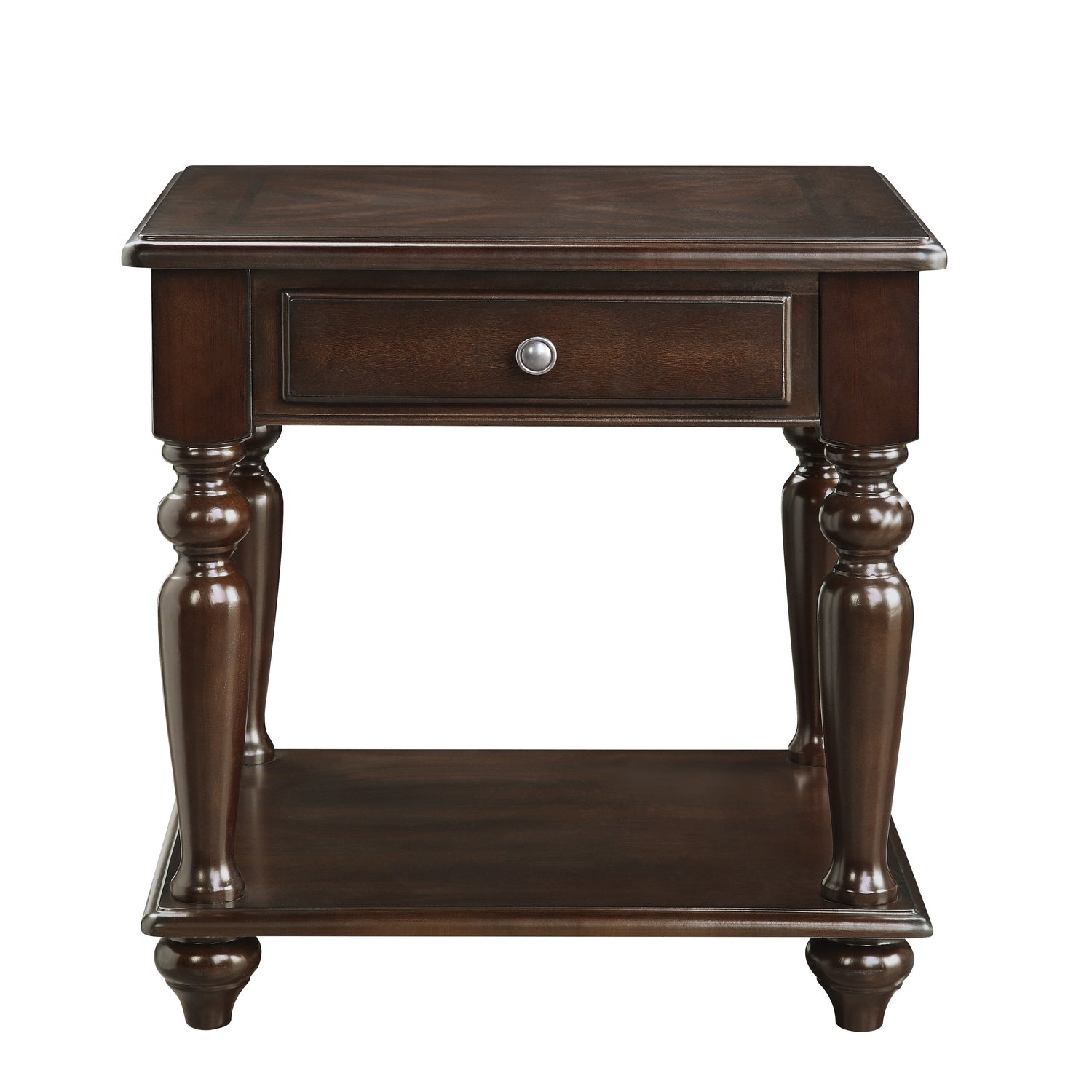 Lovington Espresso End Table - 3587-04 - Bien Home Furniture &amp; Electronics