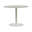 Lowry White Round Dining Table - 105261 - Bien Home Furniture & Electronics