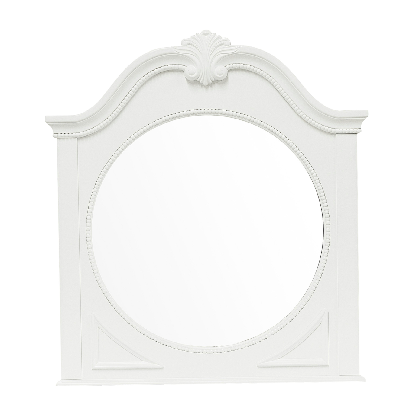 Lucida White Mirror (Mirror Only) - 2039W-6 - Bien Home Furniture &amp; Electronics