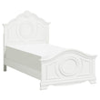 Lucida White Twin Panel Bed - SET | 2039TW-1 | 2039TW-2 | 2039TW-3 - Bien Home Furniture & Electronics