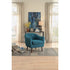 Lucille Blue Accent Chair - 1192BL - Bien Home Furniture & Electronics