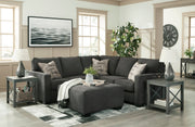 Lucina Charcoal 2-Piece RAF Sectional - SET | 5900555 | 5900567 | 5900508 | 5900525 - Bien Home Furniture & Electronics