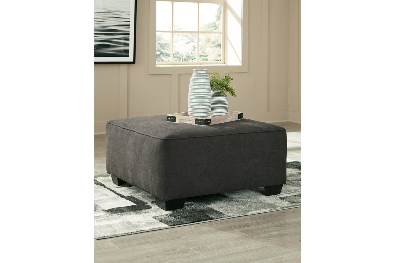 Lucina Charcoal Oversized Accent Ottoman - 5900508 - Bien Home Furniture &amp; Electronics
