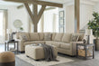 Lucina Quartz 3-Piece LAF Sectional - SET | 5900656 | 5900666 | 5900646 - Bien Home Furniture & Electronics