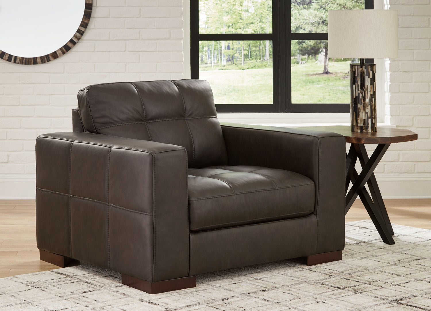 Luigi Thunder Oversized Chair - 5650623 - Bien Home Furniture &amp; Electronics