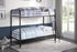 Lunar Dark Bronze Metal Twin/Twin Bunk Bed - B2009DZ-1 - Bien Home Furniture & Electronics