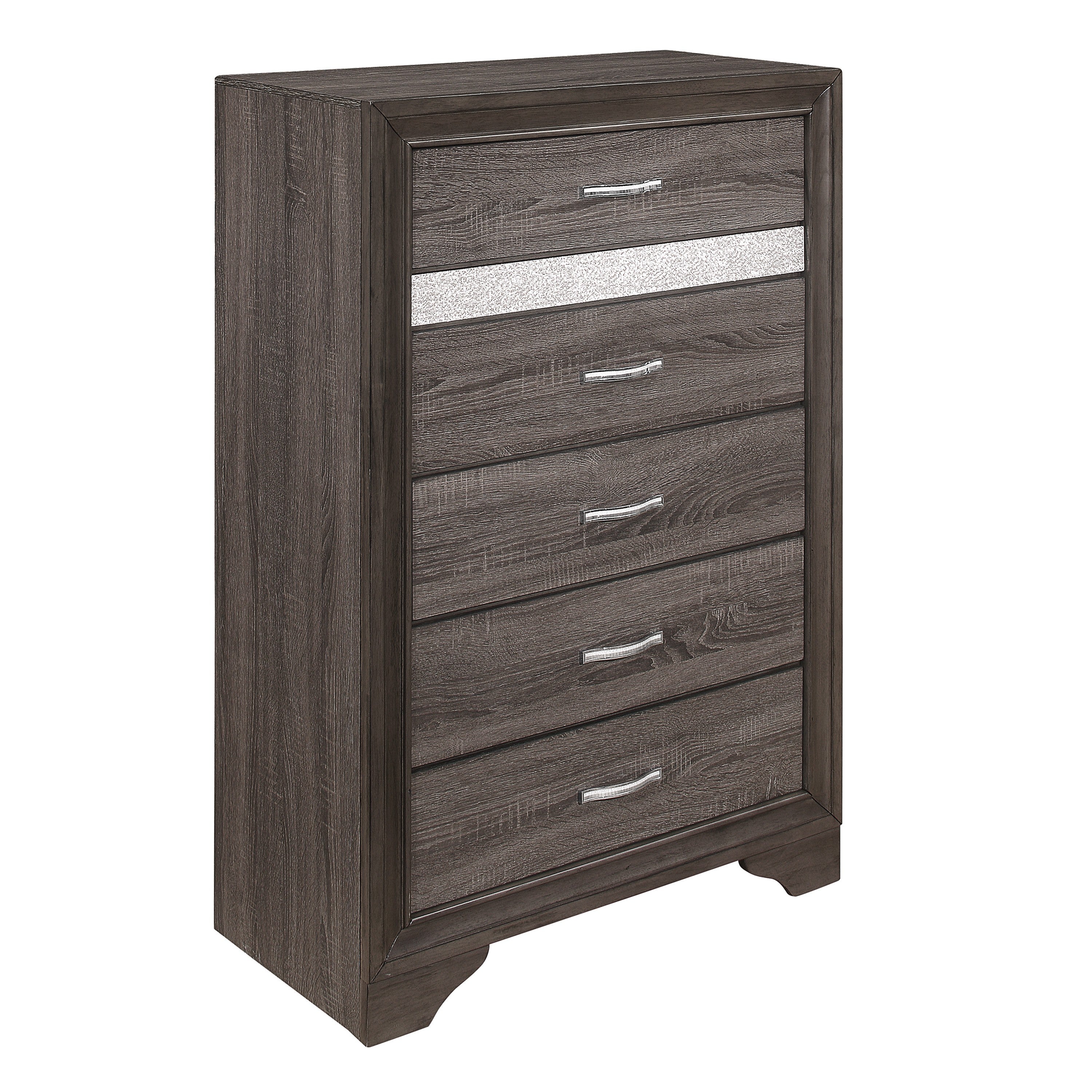 Luster Gray Chest - 1505-9 - Bien Home Furniture &amp; Electronics
