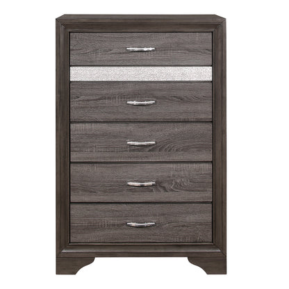 Luster Gray Chest - 1505-9 - Bien Home Furniture &amp; Electronics