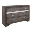 Luster Gray Dresser - 1505-5 - Bien Home Furniture & Electronics