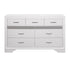 Luster White Dresser - 1505W-5 - Bien Home Furniture & Electronics