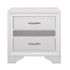 Luster White Night Stand - 1505W-4 - Bien Home Furniture & Electronics