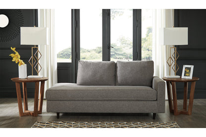 Lyman Graphite Right-Arm Facing Corner Chaise - 9330317 - Bien Home Furniture &amp; Electronics