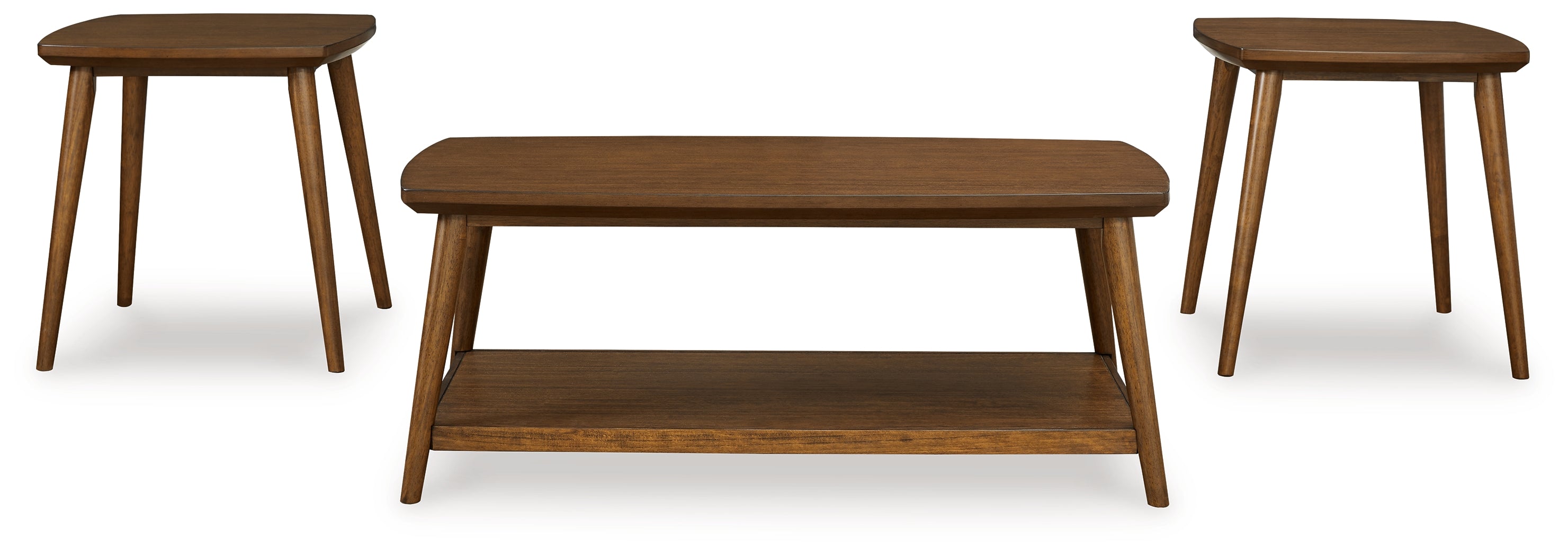 Lyncott Brown Table (Set of 3) - T416-13 - Bien Home Furniture &amp; Electronics
