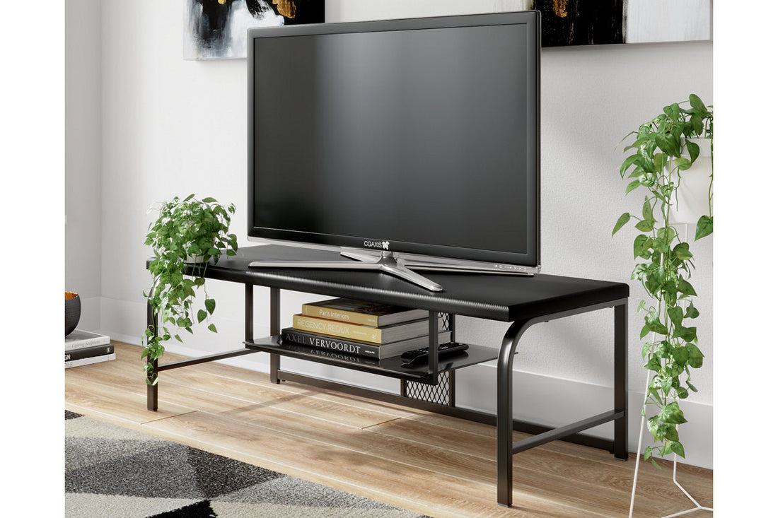 Lynxtyn Black 48&quot; TV Stand - W400-110 - Bien Home Furniture &amp; Electronics