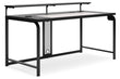 Lynxtyn Black Home Office Desk - H400-144 - Bien Home Furniture & Electronics