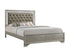 Lyssa Champagne King LED Upholstered Panel Bed - SET | B4300-K-HBFB | B4300-KQ-RAIL - Bien Home Furniture & Electronics