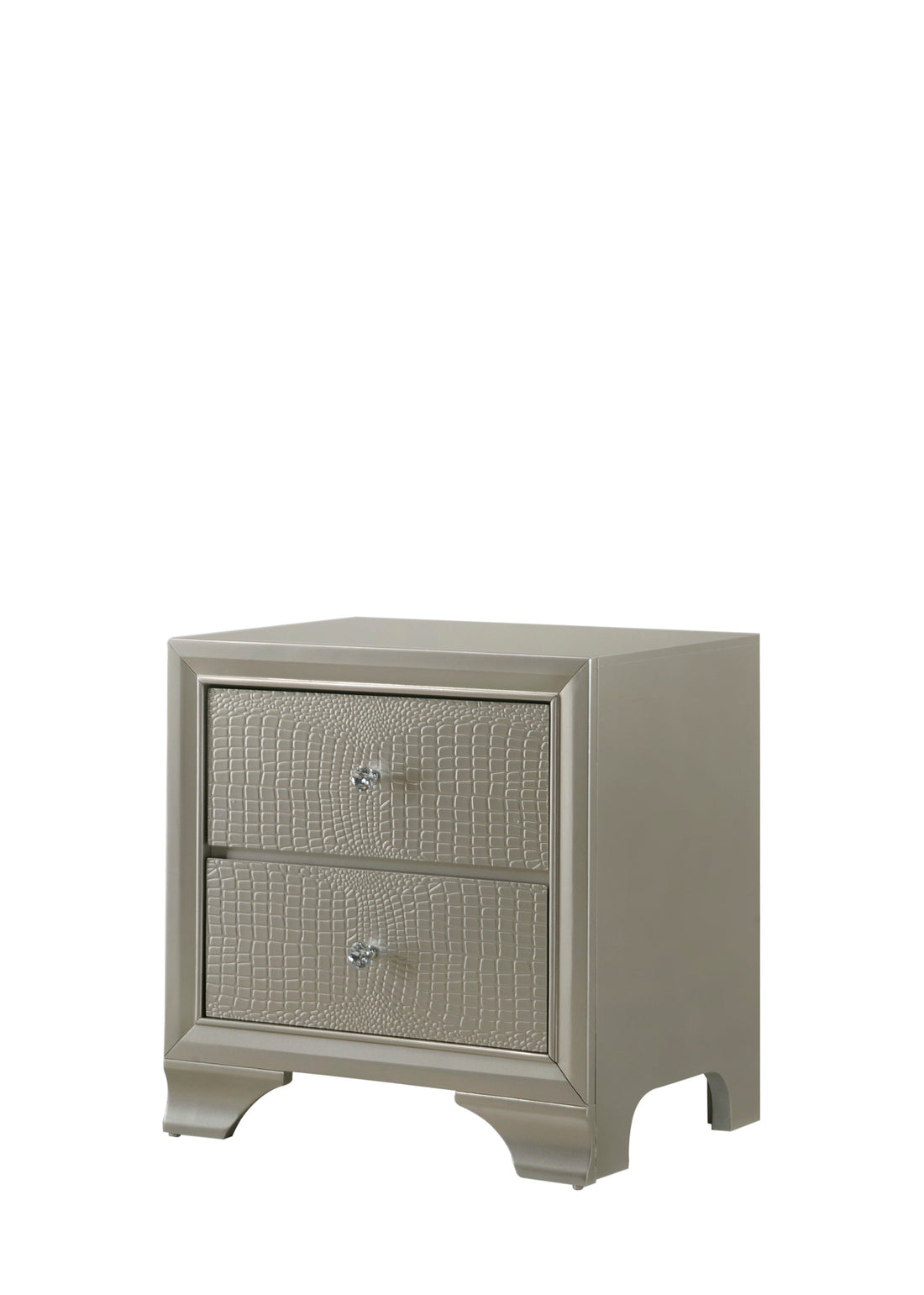 Lyssa Champagne Nightstand - B4300-2 - Bien Home Furniture &amp; Electronics