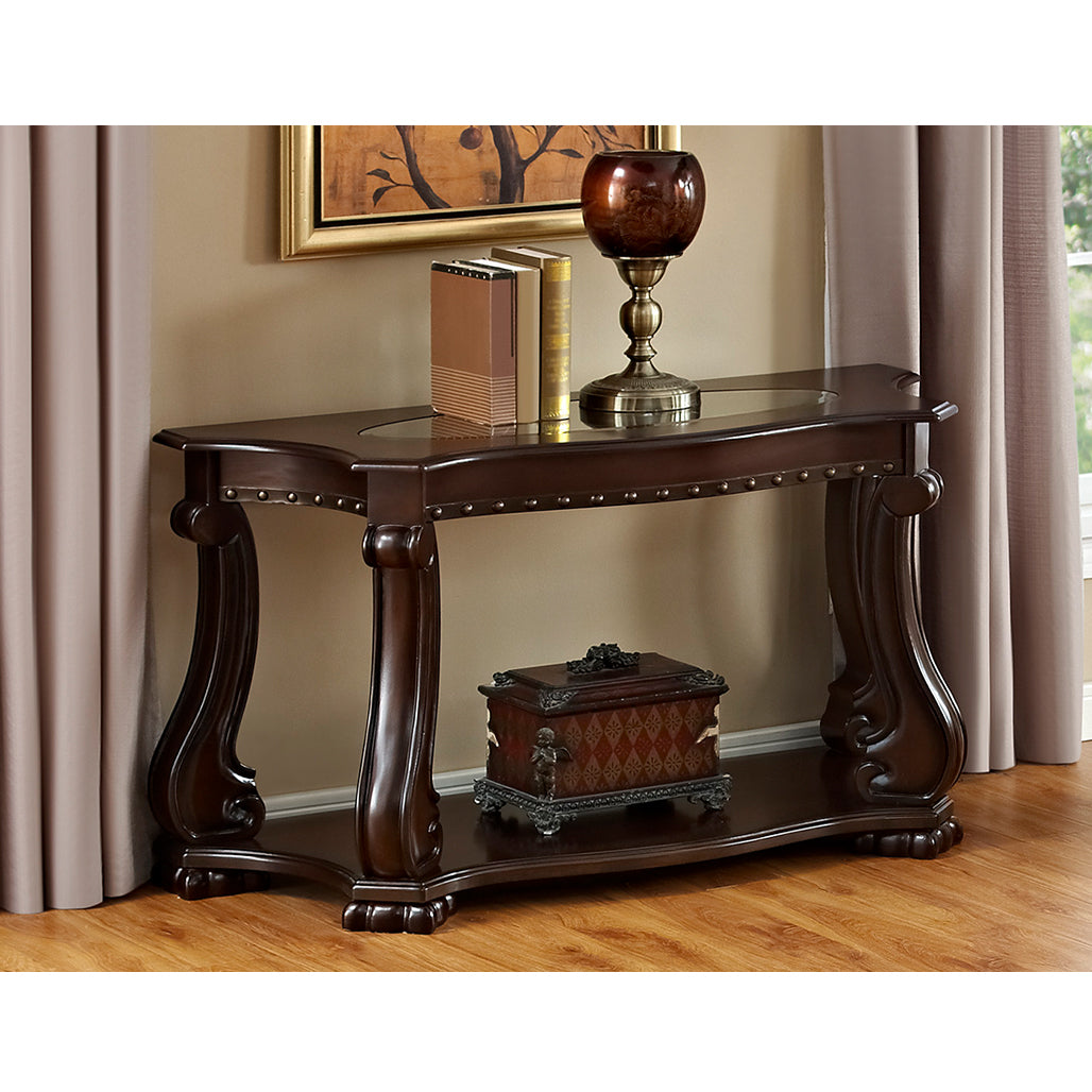 Madison Brown Console Table - 4320-05 - Bien Home Furniture &amp; Electronics