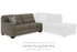 Mahoney Chocolate Left-Arm Facing Sofa - 3100566 - Bien Home Furniture & Electronics