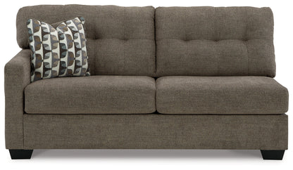 Mahoney Chocolate Left-Arm Facing Sofa - 3100566 - Bien Home Furniture &amp; Electronics