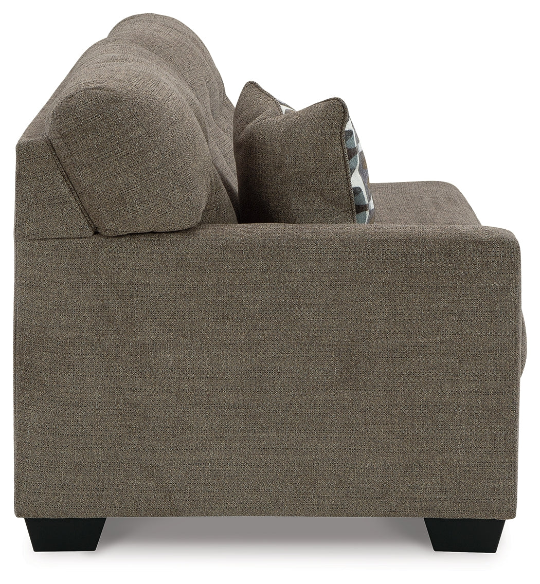 Mahoney Chocolate Left-Arm Facing Sofa - 3100566 - Bien Home Furniture &amp; Electronics