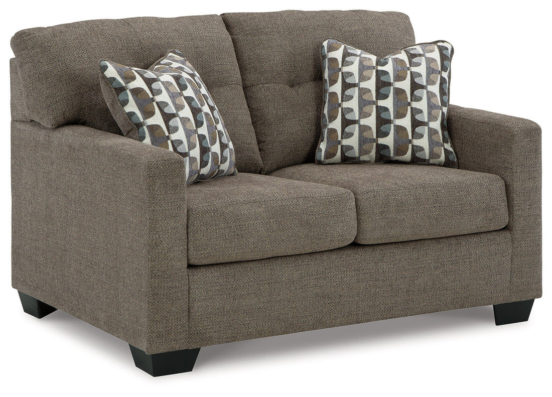 Mahoney Chocolate Loveseat - 3100535 - Bien Home Furniture & Electronics