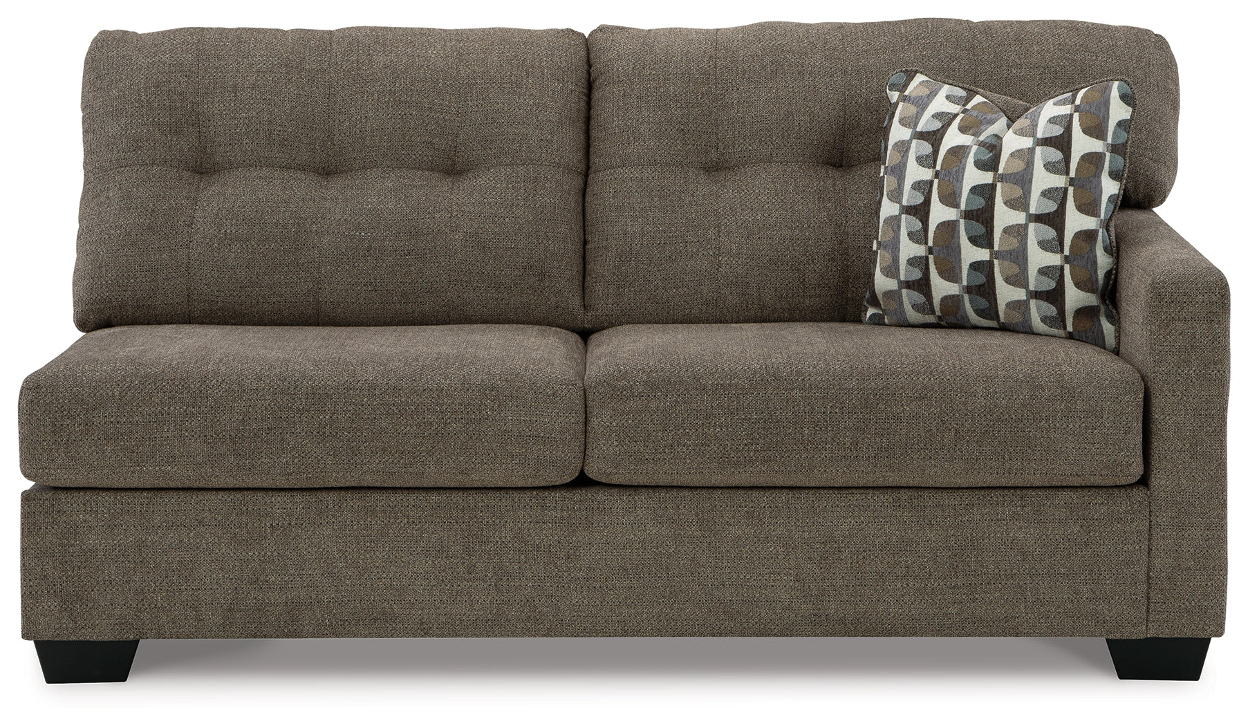 Mahoney Chocolate Right-Arm Facing Sofa - 3100567 - Bien Home Furniture &amp; Electronics