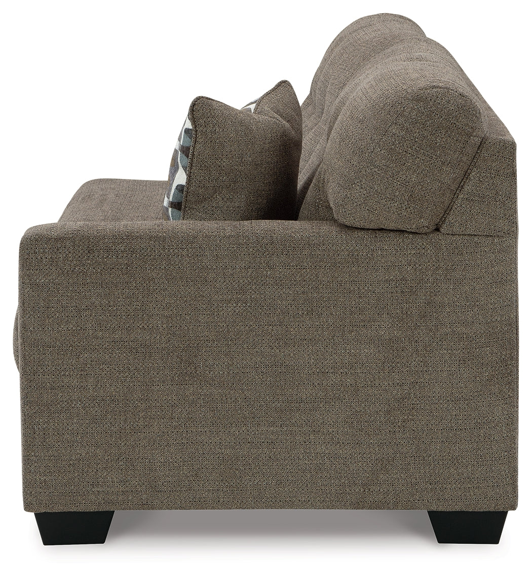 Mahoney Chocolate Right-Arm Facing Sofa - 3100567 - Bien Home Furniture &amp; Electronics