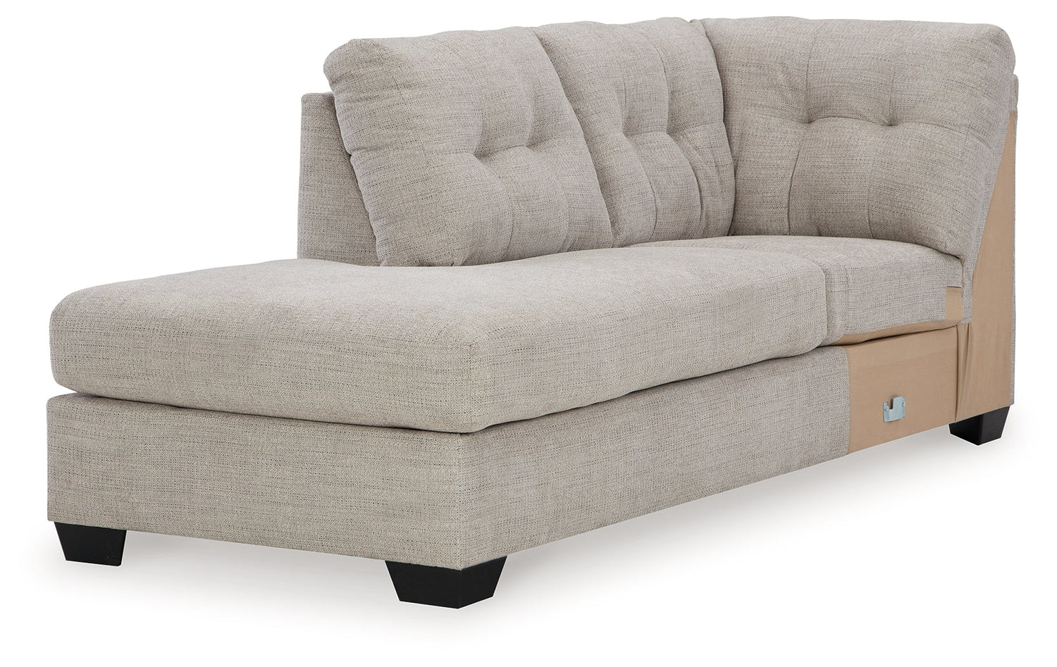 Mahoney Pebble Left-Arm Facing Corner Chaise - 3100416 - Bien Home Furniture &amp; Electronics