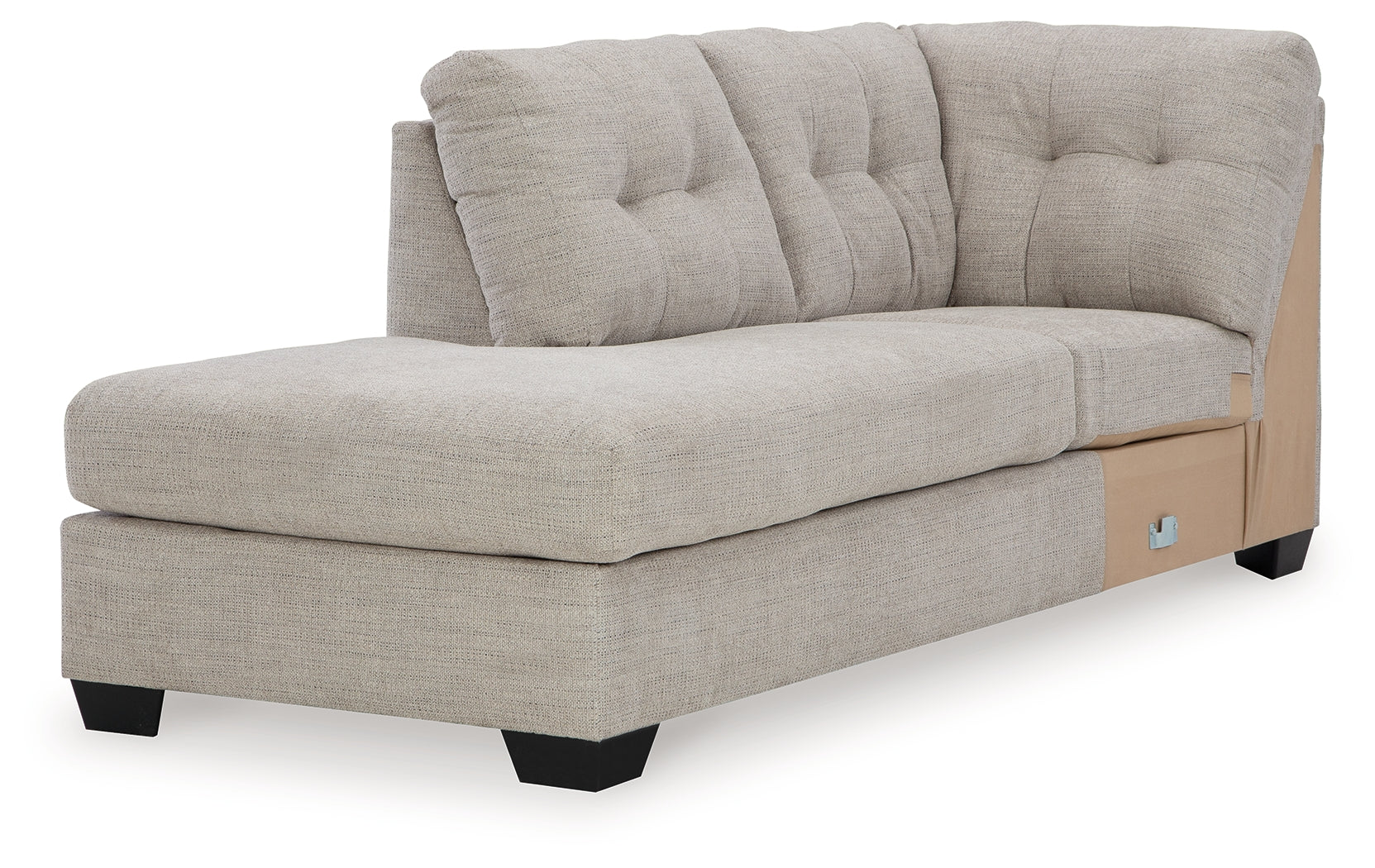 Mahoney Pebble Left-Arm Facing Corner Chaise - 3100416 - Bien Home Furniture &amp; Electronics