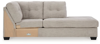 Mahoney Pebble Right-Arm Facing Corner Chaise - 3100417 - Bien Home Furniture &amp; Electronics