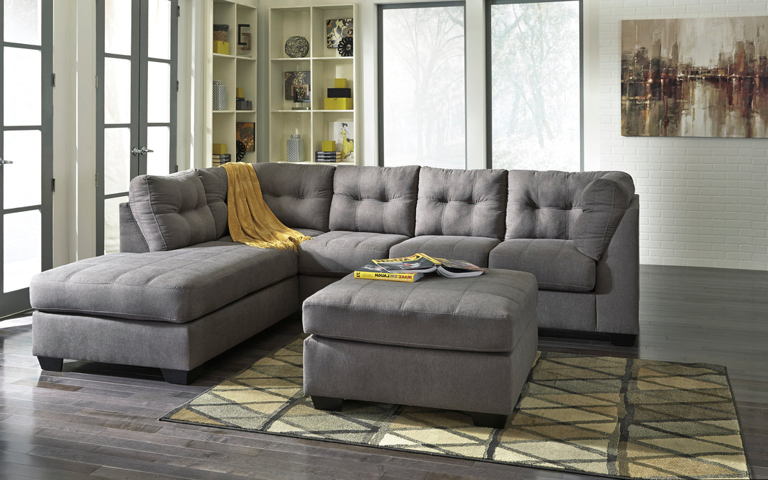 Maier Charcoal LAF Sectional - SET | 4522016 | 4522067 - Bien Home Furniture &amp; Electronics