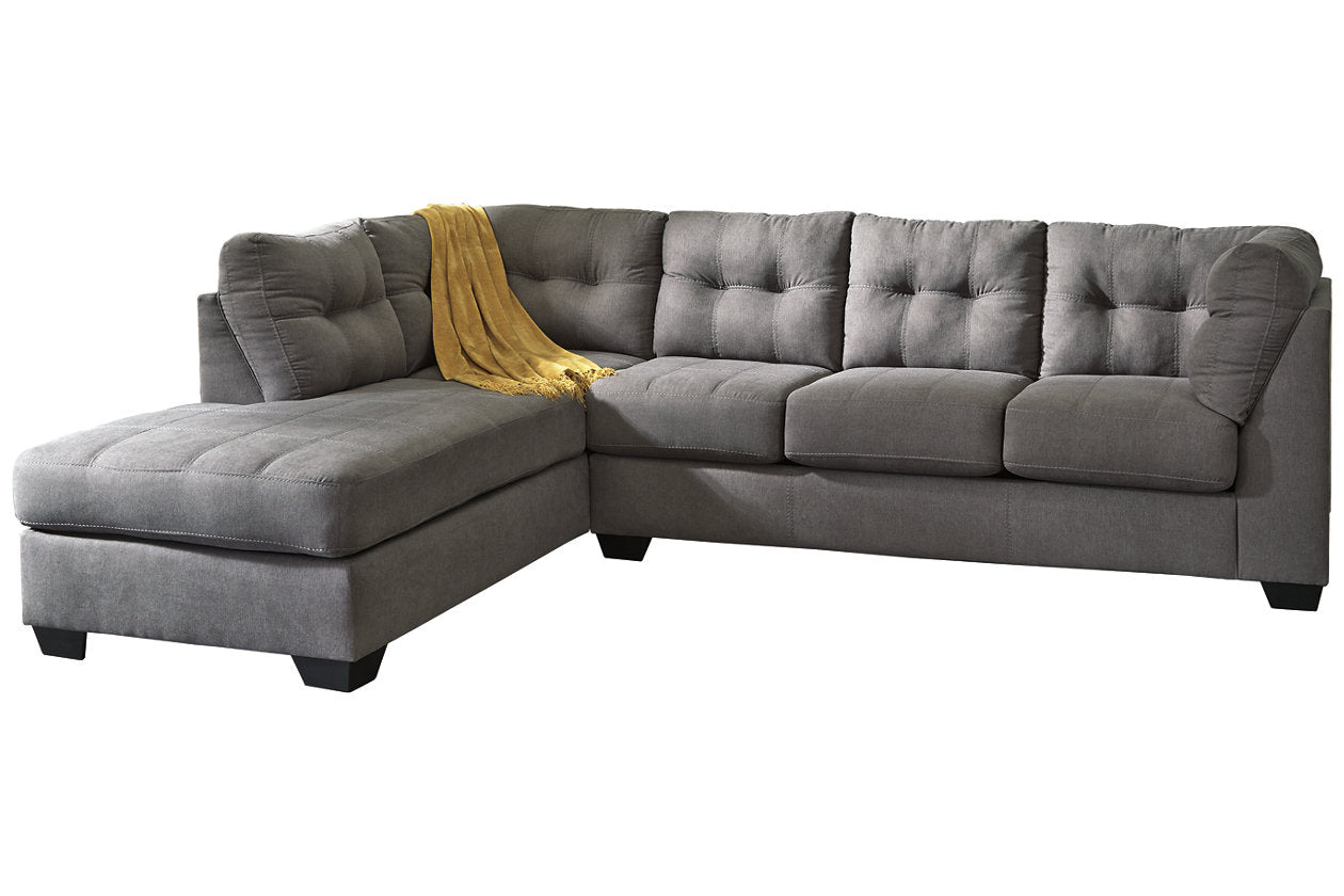 Maier Charcoal LAF Sleeper Sectional - SET | 4522016 | 4522083 | 4522008 - Bien Home Furniture &amp; Electronics