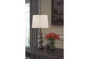 Mair Antique Black Table Lamp, Set of 2 - L276014 - Bien Home Furniture & Electronics