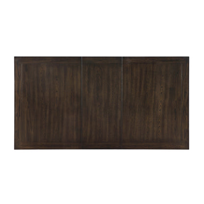 Makah Dark Brown Extendable Dining Set - SET | 5496-78 | 5496S(2) - Bien Home Furniture &amp; Electronics