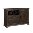 Makah Dark Brown Server - 5496-40 - Bien Home Furniture & Electronics