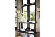 Mallacar Black Sofa/Console Table - T880-4 - Bien Home Furniture & Electronics