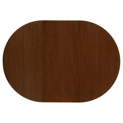 Malone 5-Piece Dining Room Set Dark Walnut/Black - 105361-S5 - Bien Home Furniture &amp; Electronics