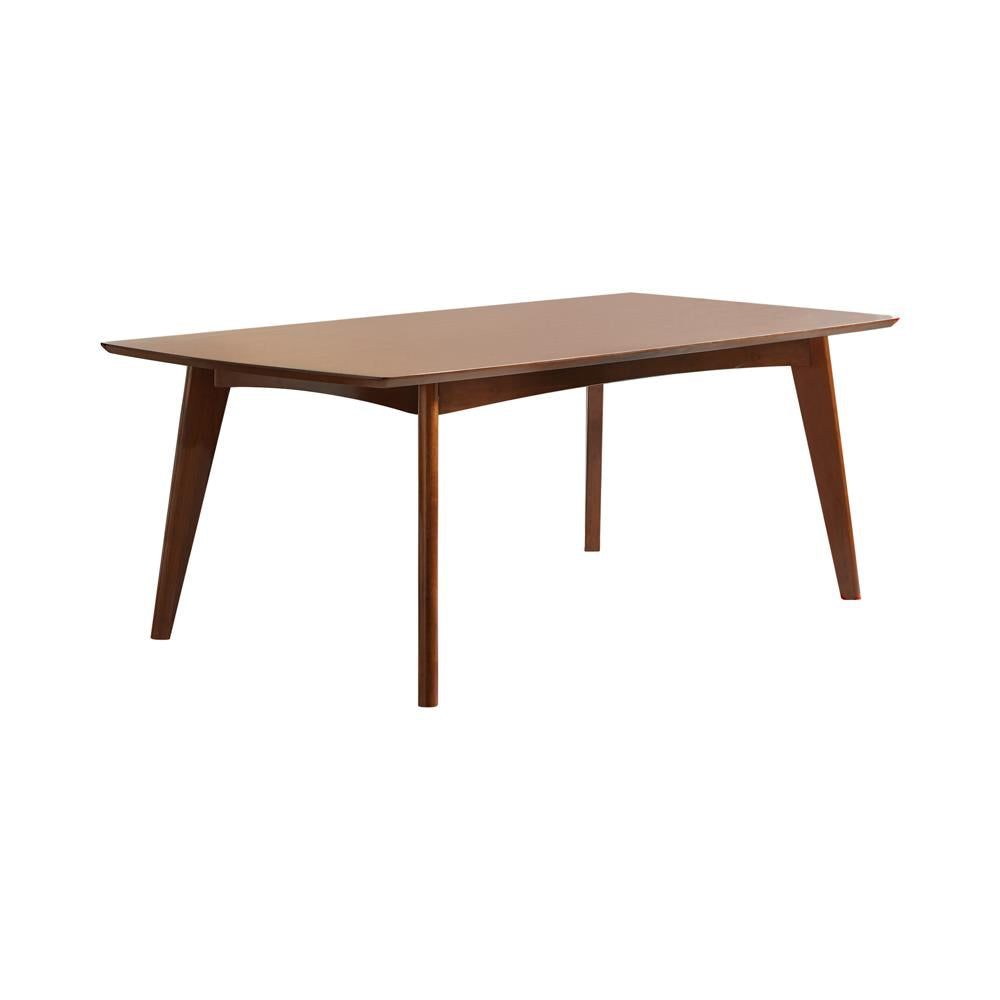 Malone Dark Walnut Rectangular Dining Table - 105351 - Bien Home Furniture & Electronics