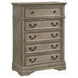 Manchester Wheat 5-Drawer Chest - 222895 - Bien Home Furniture & Electronics