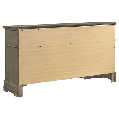 Manchester Wheat 7-Drawer Dresser - 222893 - Bien Home Furniture &amp; Electronics