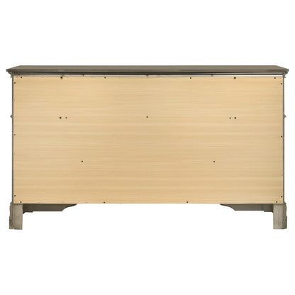 Manchester Wheat 7-Drawer Dresser - 222893 - Bien Home Furniture &amp; Electronics