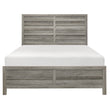 Mandan Weathered Gray Queen Bed - 1910GY-1* - Bien Home Furniture & Electronics