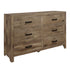 Mandan Weathered Pine Dresser - 1910-5 - Bien Home Furniture & Electronics