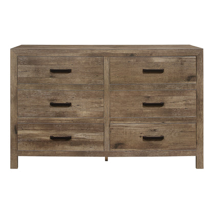 Mandan Weathered Pine Dresser - 1910-5 - Bien Home Furniture &amp; Electronics